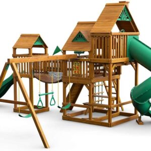 Treasure Trove Treehouse w/ Amber Posts (Gorilla Playsets)