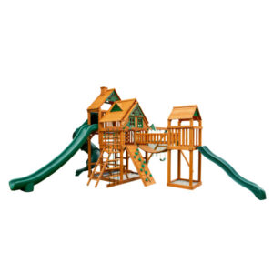 Treasure Trove II Treehouse w/ Amber Posts (Gorilla Playsets)