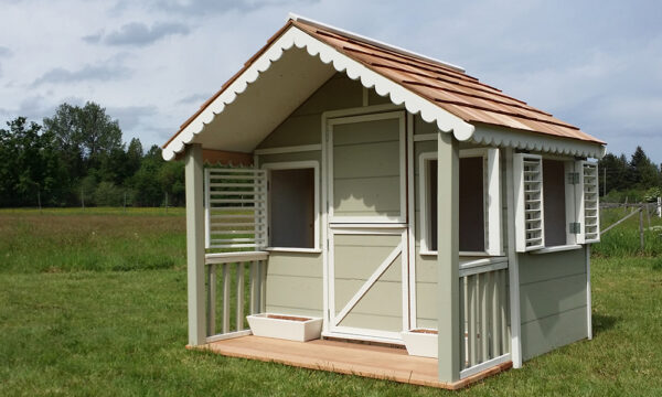 Cottage 8 ft. x 6 ft. with Covered Front Porch - Image 11