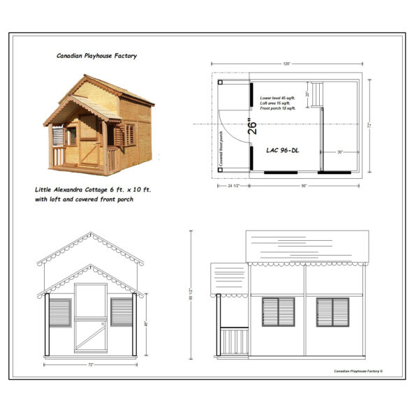 Cottage with Loft and Covered Front Porch - Image 4