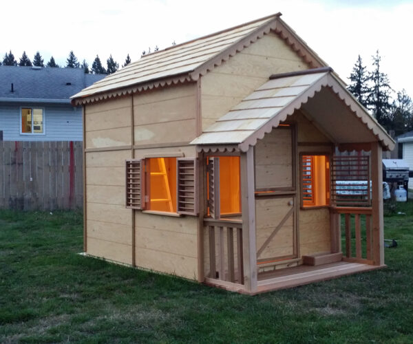 Cottage 6' x 6' with Loft and Covered Front Porch - Image 9