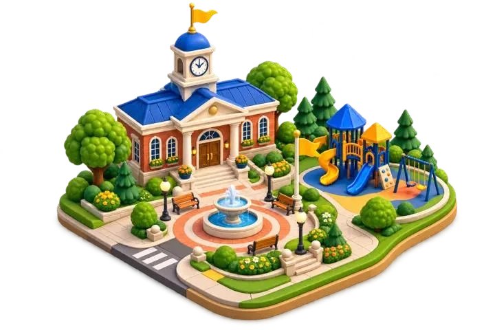 Recreation Centers Stadiums & Arenas Schools