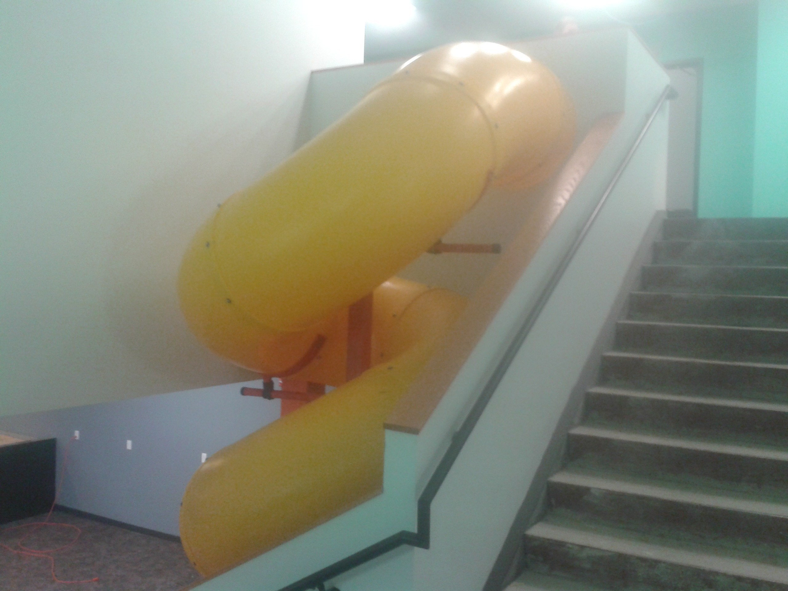 10 ft 6 in Deck Height Custom Indoor Slide (view 3)