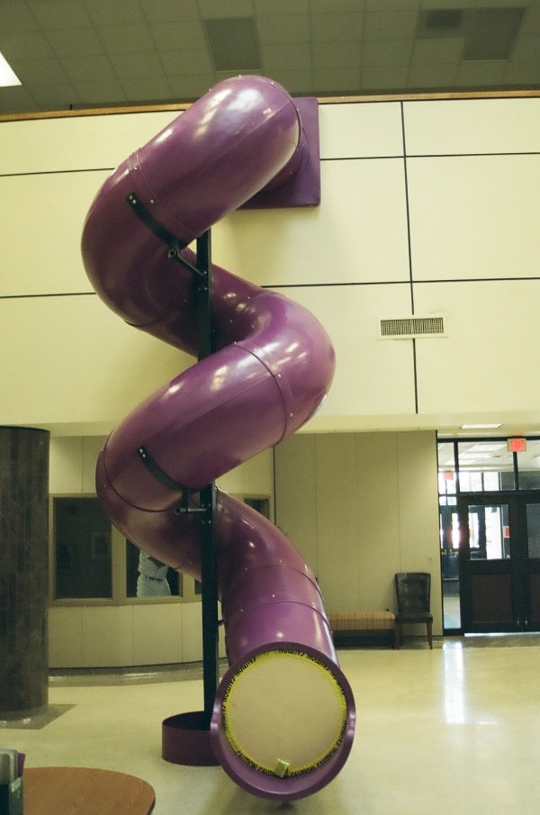 15 ft Deck Height Custom Indoor Slide