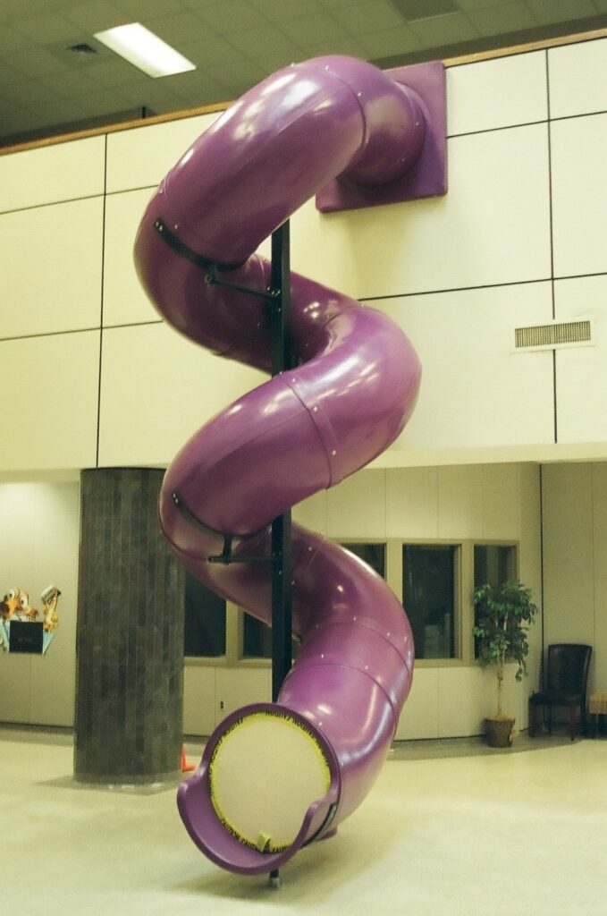 15 ft Deck Height Custom Indoor Slide (view 3)