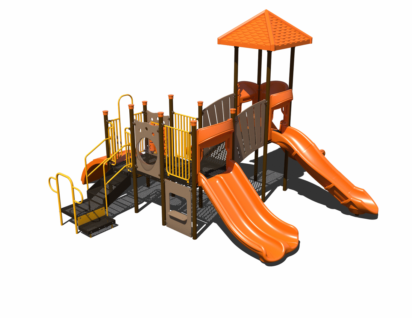 CW-0005 Commercial Modular Play Structure | Ages 2-12 | Capacity 38 (view 3)