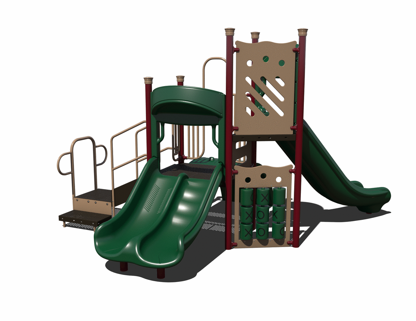CW-0006-1 Commercial Modular Play Structure | Ages 2-12 | Capacity 21
