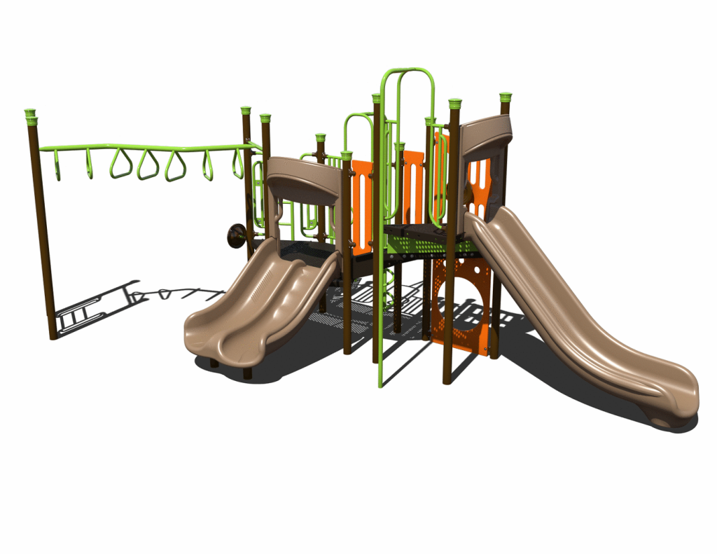 CW-0007 Commercial Modular Play Structure | Ages 5-12 | Capacity 26