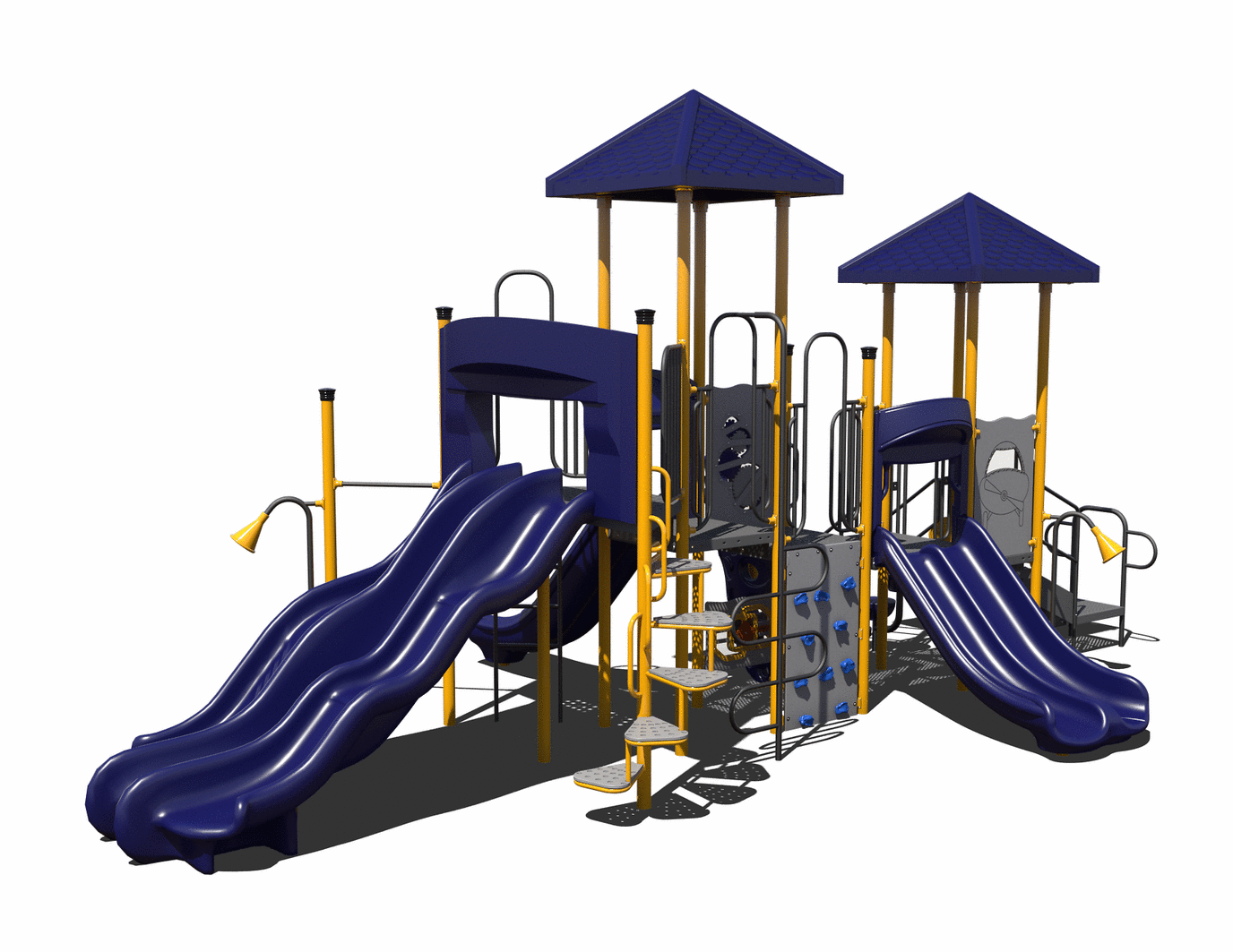 CW-0008 Commercial Modular Play Structure | Ages 5-12 | Capacity 35-40