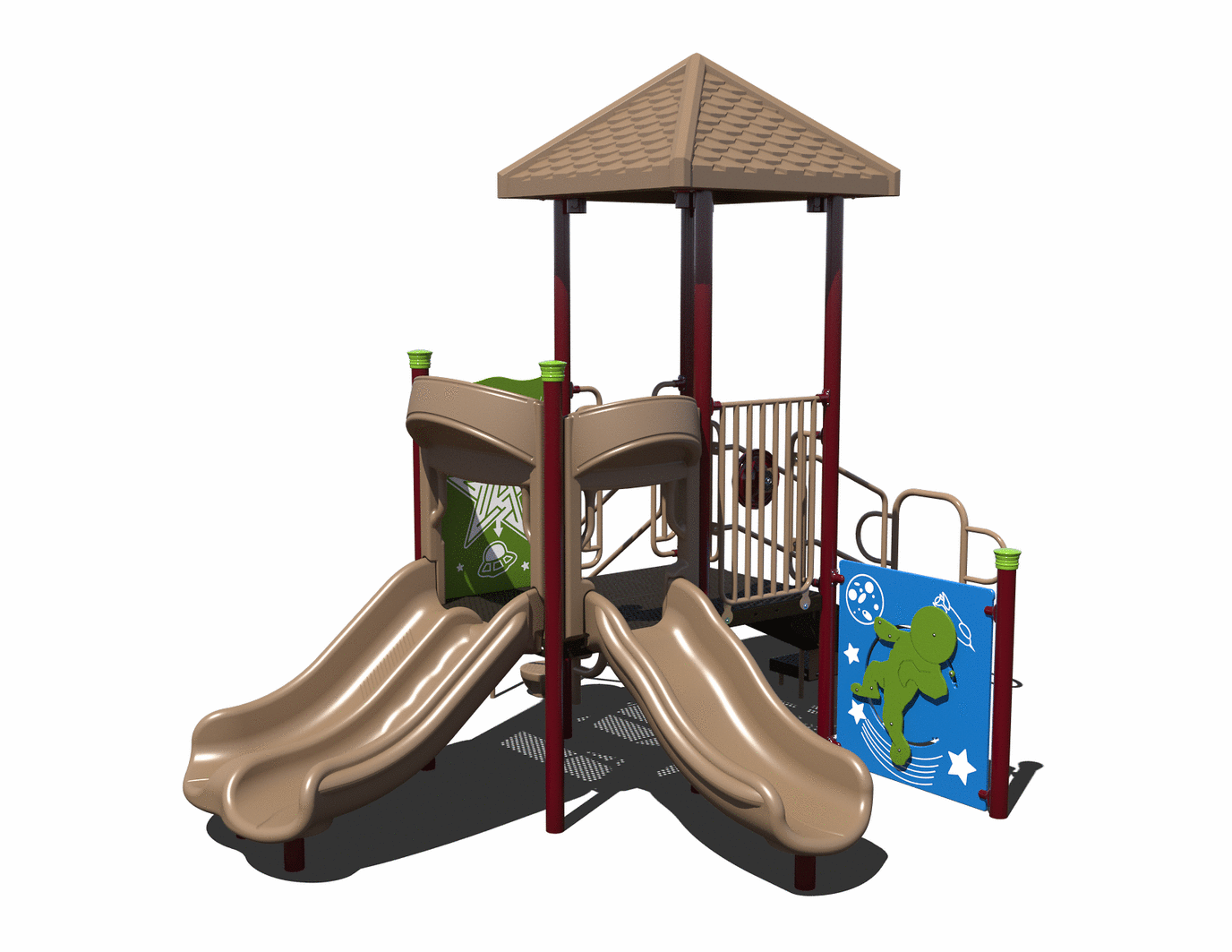 CW-0010 Commercial Modular Play Structure | Ages 2-5 | Capacity 22