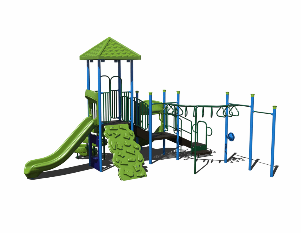 CW-0012 Commercial Modular Play Structure | Ages 2-12 | Capacity 37