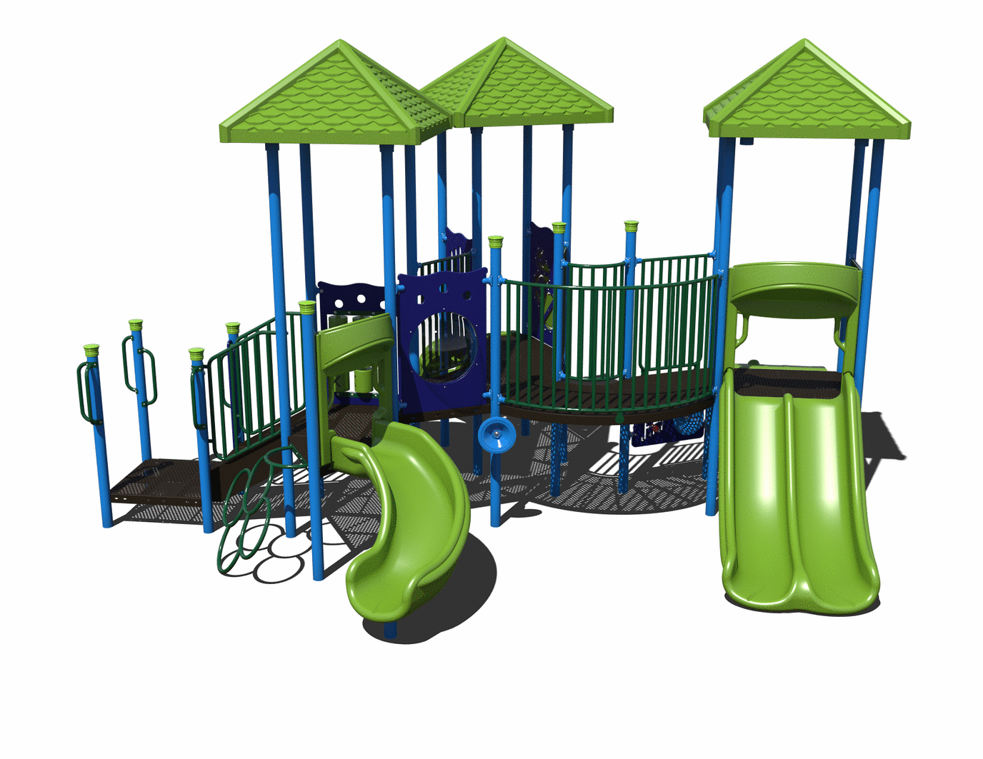 CW-0013 Commercial Modular Play Structure | Ages 2-5 | Capacity 47
