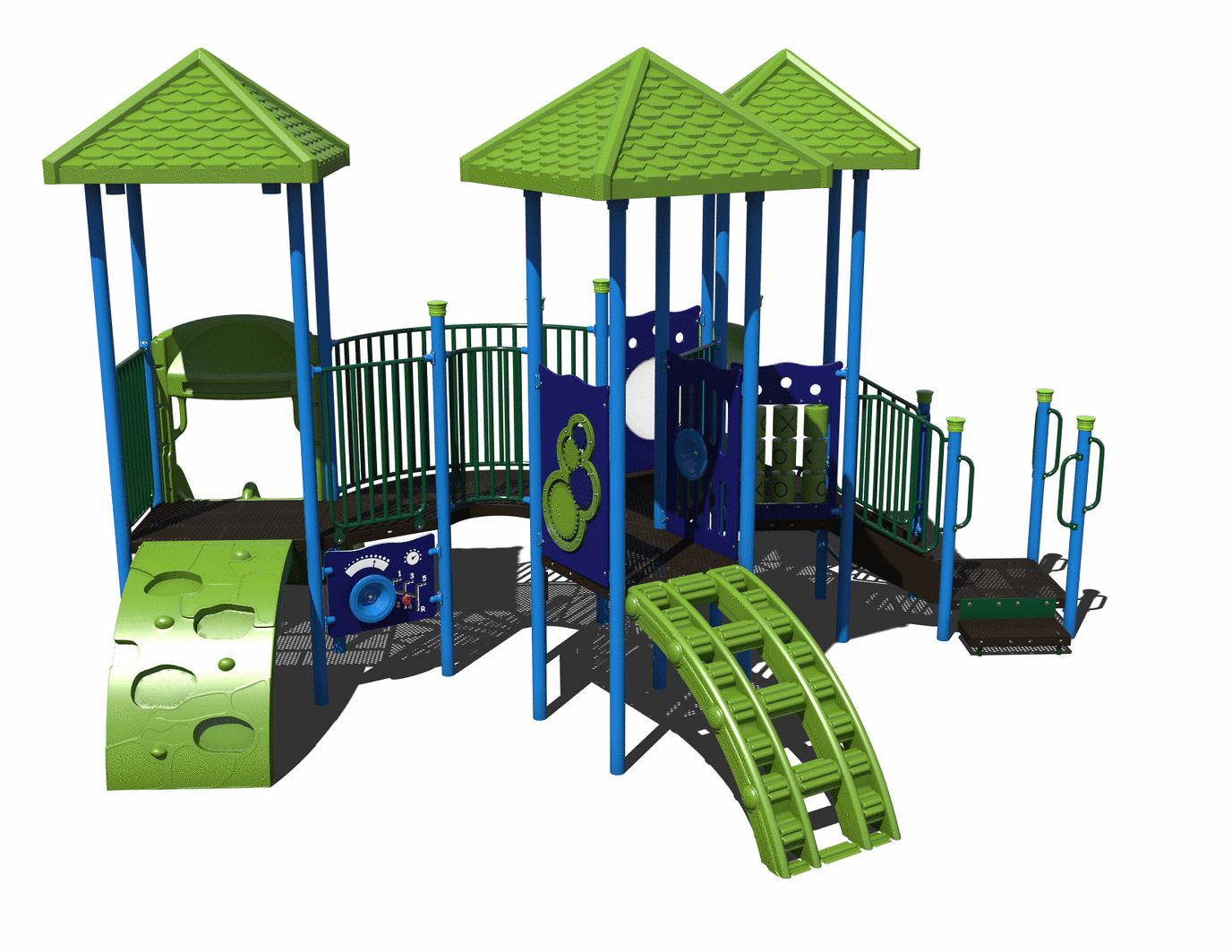 CW-0013 Commercial Modular Play Structure | Ages 2-5 | Capacity 47 (view 2)