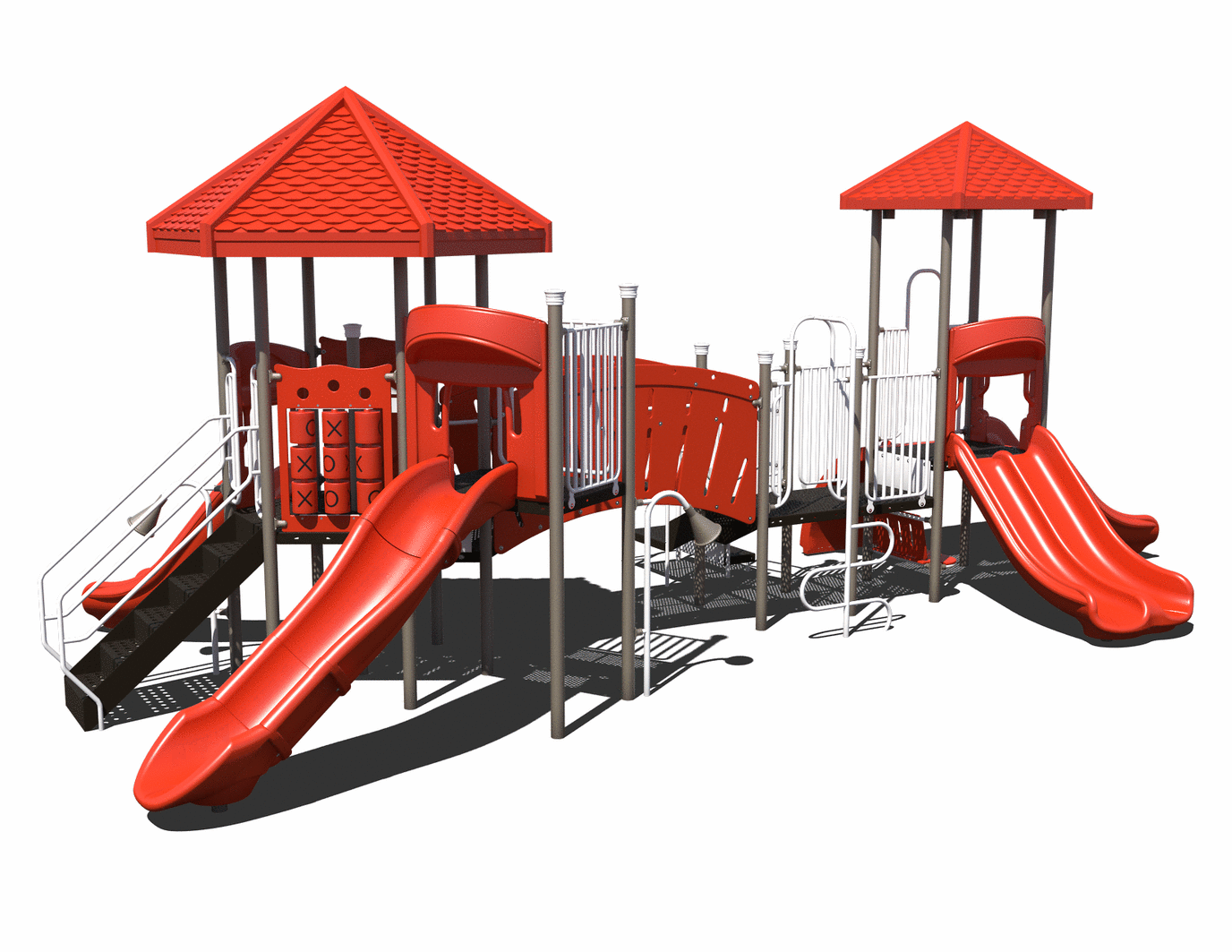 CW-0017 Commercial Modular Play Structure | Ages 2-12 | Capacity 42 (view 2)