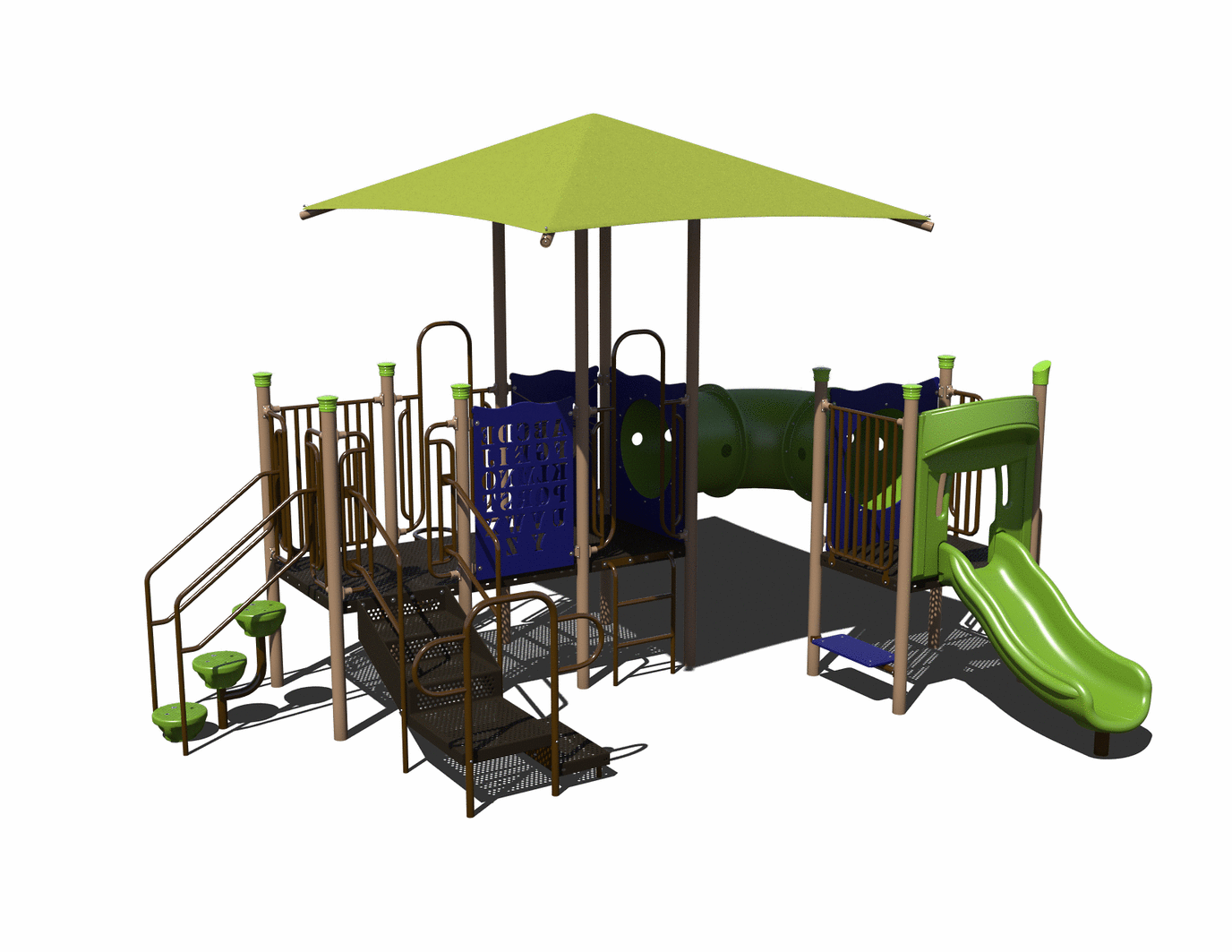 CW-0026 Commercial Modular Play Structure | Ages 2-5 | Capacity 32