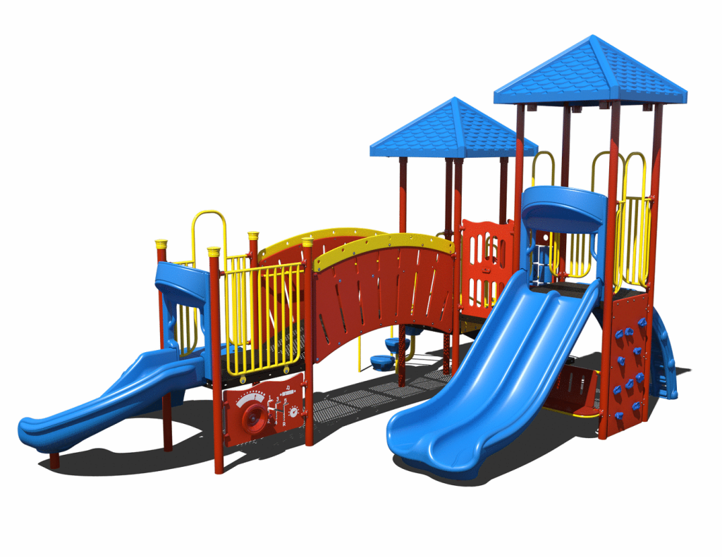 CW-0027 Commercial Modular Play Structure | Ages 2-12 | Capacity 28