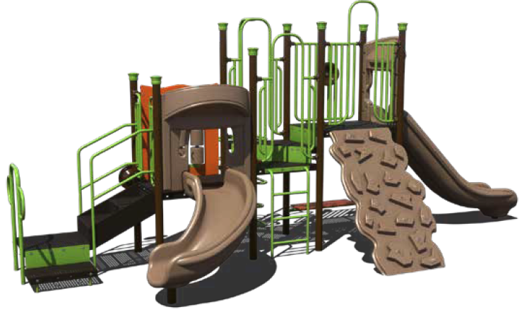CW-0029 Commercial Modular Play Structure | Ages 2-12 | Capacity 26