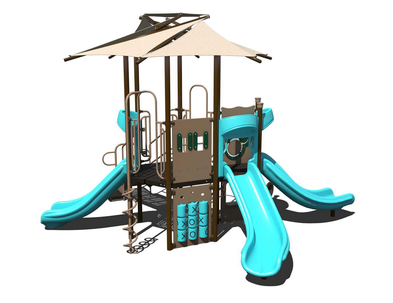 CW-0031 Commercial Modular Play Structure | Ages 2-5 | Capacity 20-25