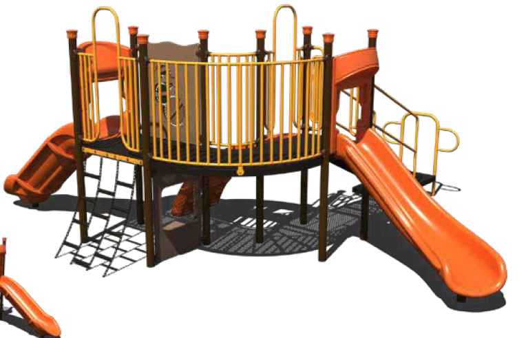 CW-0034-1 Commercial Modular Play Structure | Ages 2-12 | Capacity 20-25