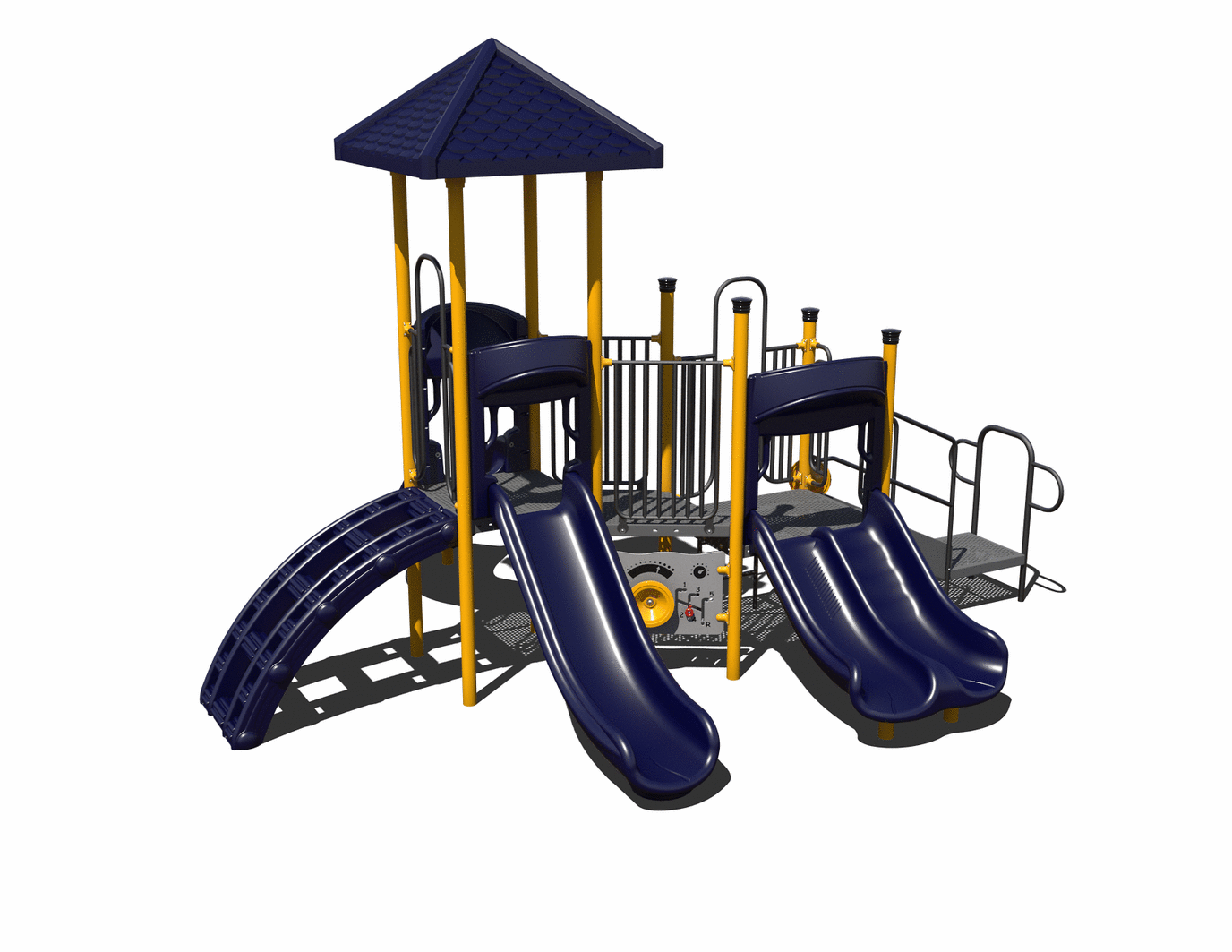 CW-0040 Commercial Modular Play Structure | Ages 2-12 | Capacity 25 (view 2)
