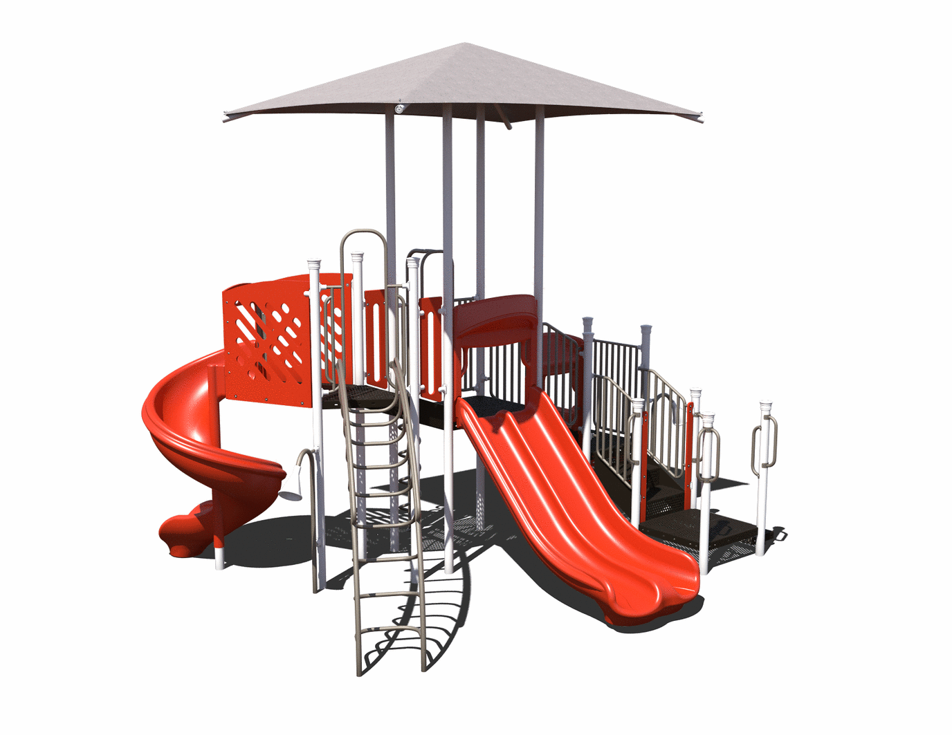 CW-0049 Commercial Modular Play Structure | Ages 5-12 | Capacity 30 (view 2)