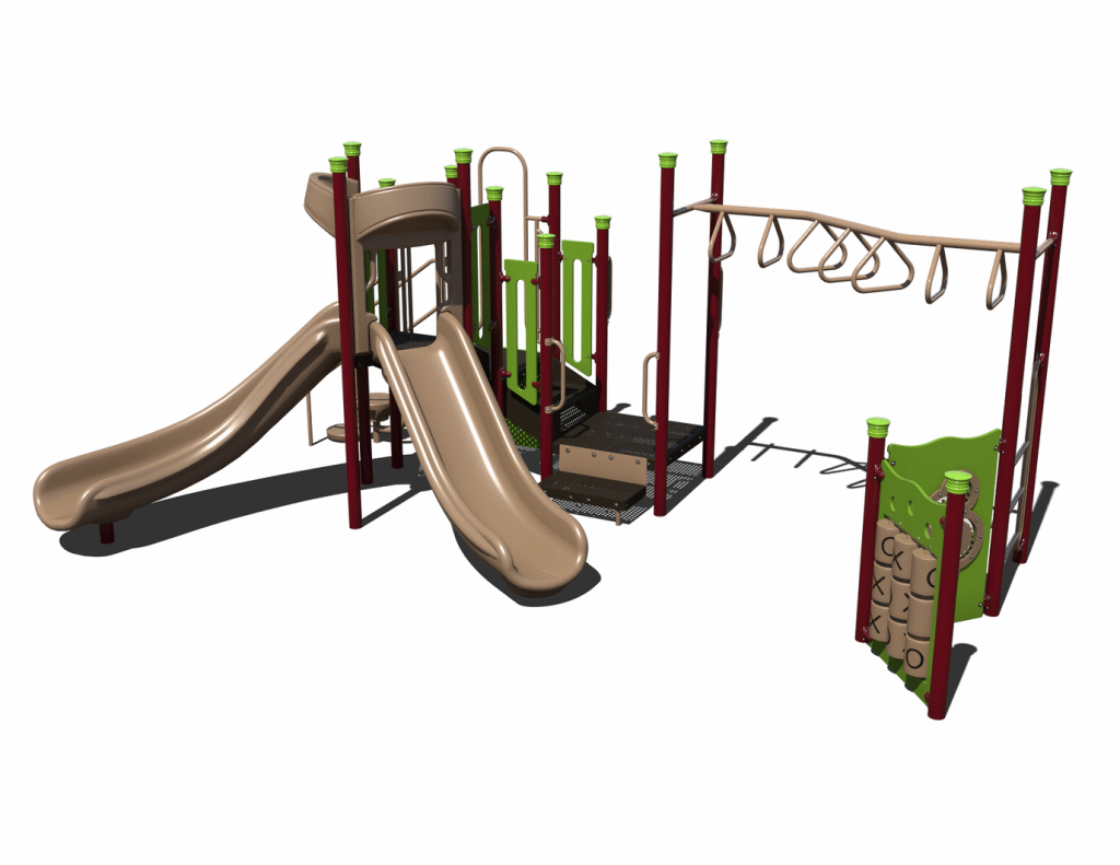 CW-0058 Commercial Modular Play Structure | Ages 5-12 | Capacity 28