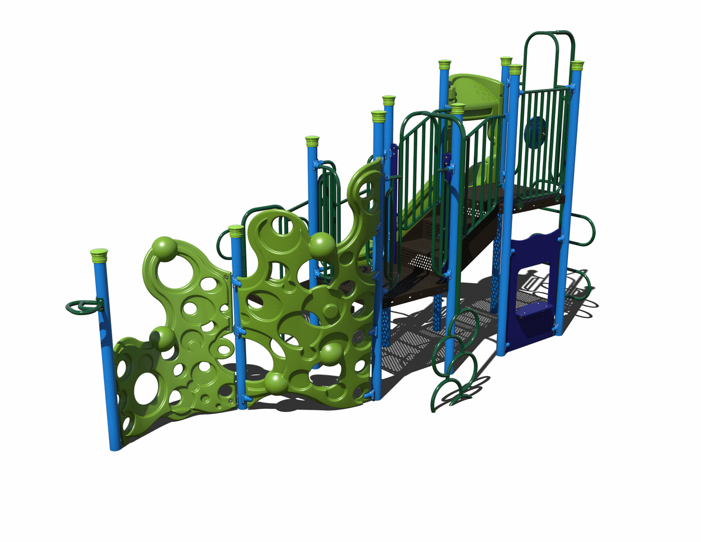 CW-0061-1 Commercial Modular Play Structure | Ages 2-12 | Capacity 20 (view 3)