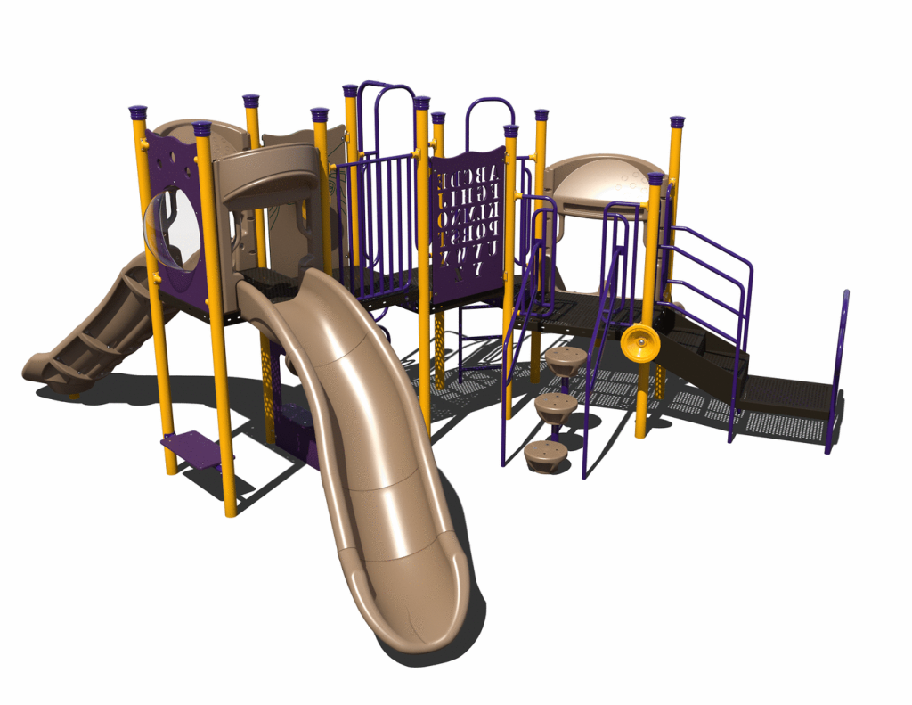 CW-0062 Commercial Modular Play Structure | Ages 2-12 | Capacity 30-35
