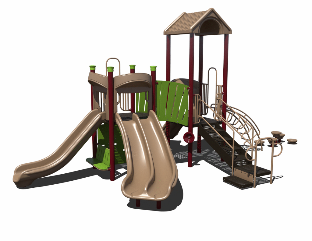 CW-0064-1 Commercial Modular Play Structure | Ages 5-12 | Capacity 20-25