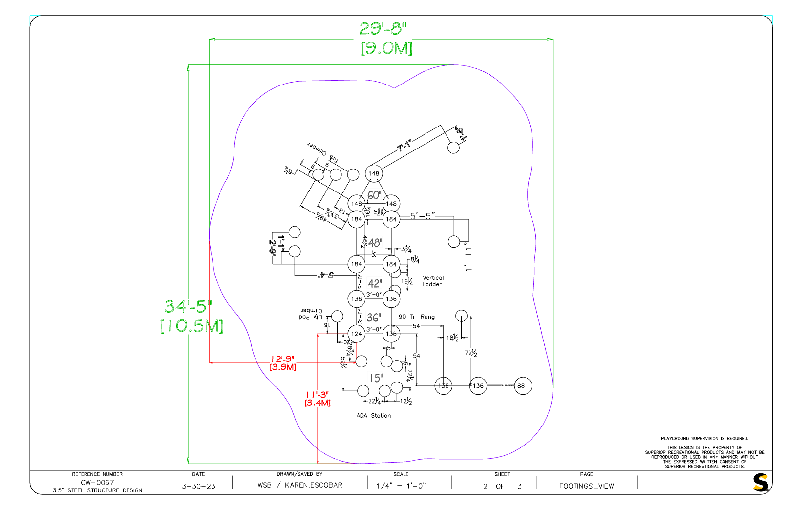CW-0067 Commercial Modular Play Structure | Ages 5-12 | Capacity 30-35 (view 3)