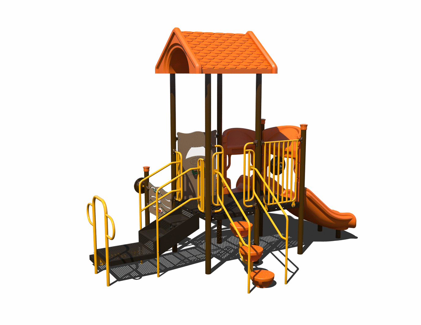 CW-0068 Commercial Modular Play Structure | Ages 2-5 | Capacity 22 (view 2)
