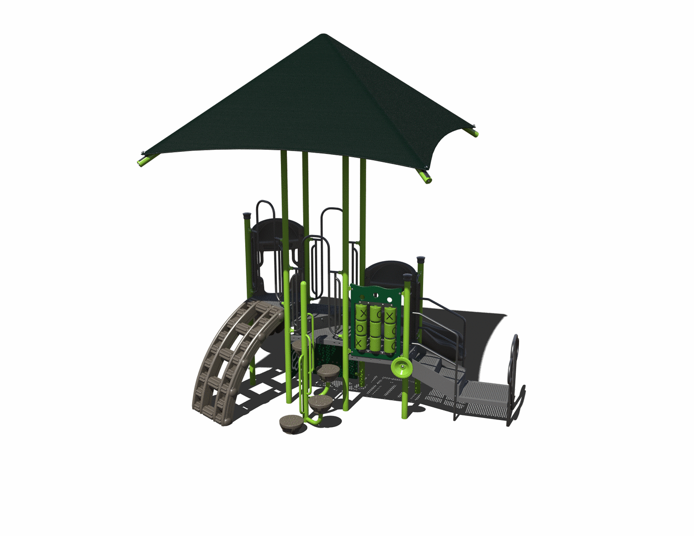 CW-0070 Commercial Modular Play Structure | Ages 2-12 | Capacity 24