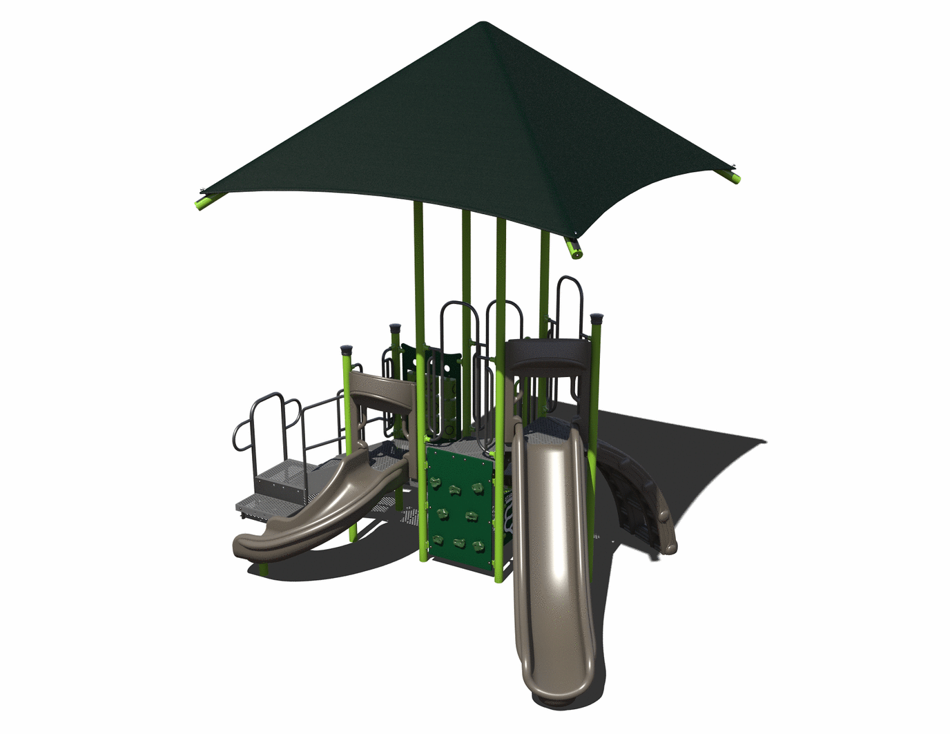 CW-0070 Commercial Modular Play Structure | Ages 2-12 | Capacity 24 (view 2)