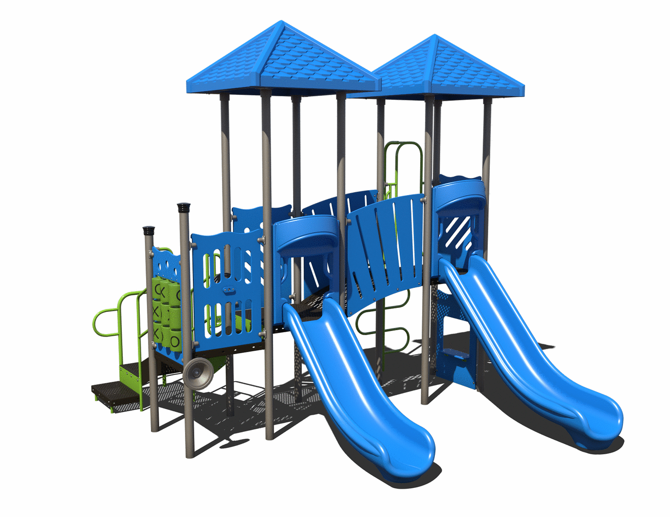 CW-0073 Commercial Modular Play Structure | Ages 5-12 | Capacity 20-24 (view 2)