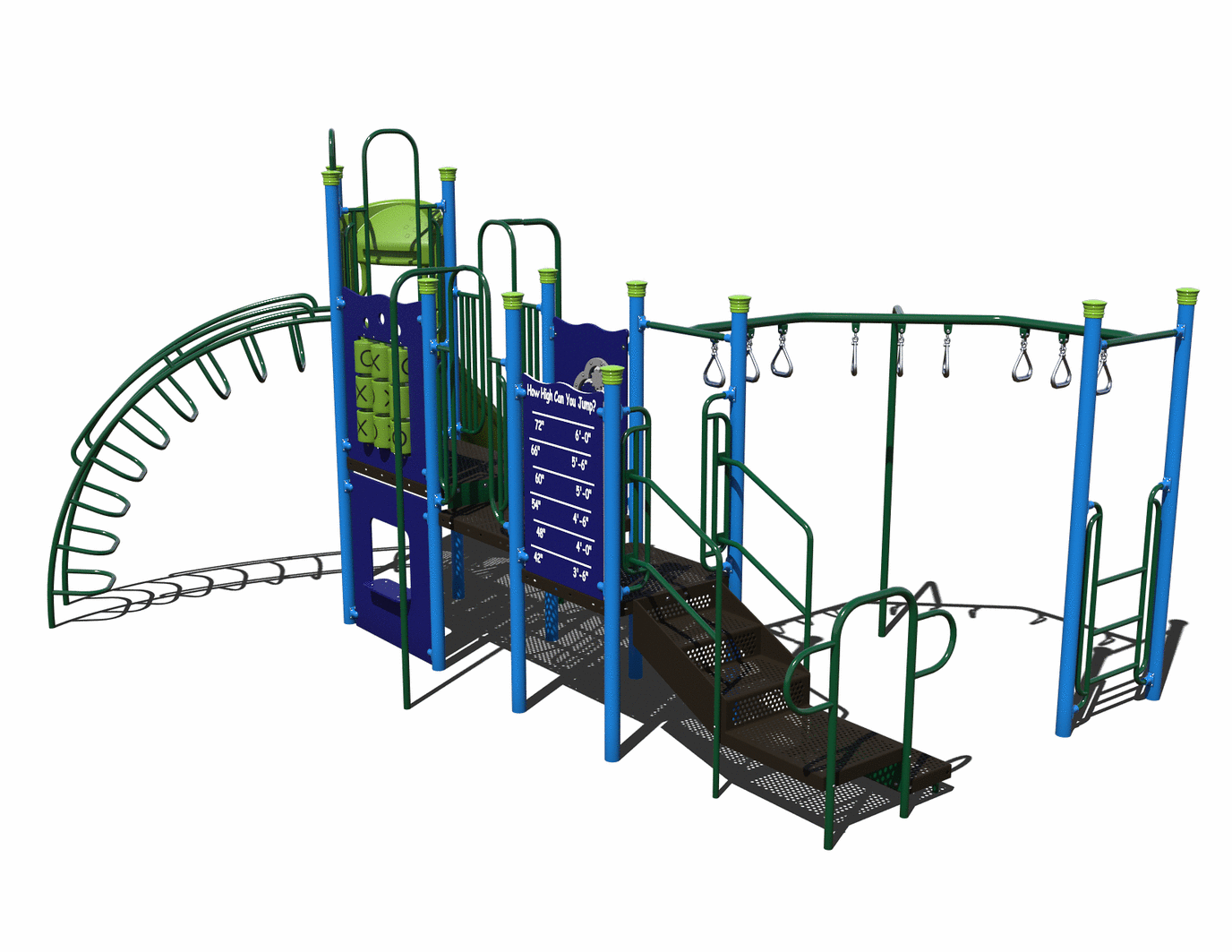 CW-0074 Commercial Modular Play Structure | Ages 5-12 | Capacity 30 (view 2)