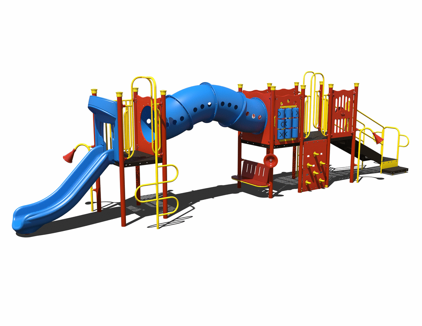 CW-0076 Commercial Modular Play Structure | Ages 2-5 | Capacity 34 (view 3)
