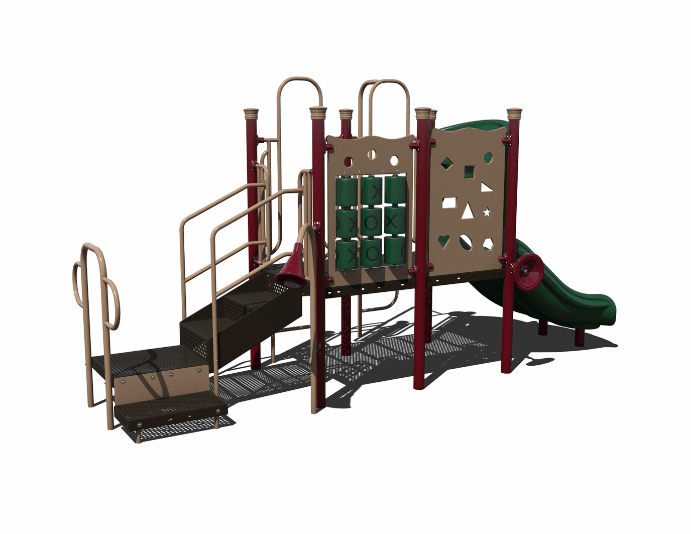 CW-0077 Commercial Modular Play Structure | Ages 2-5 | Capacity 22 (view 2)