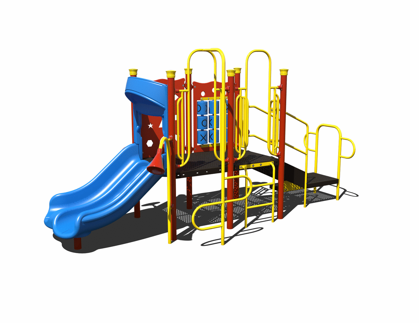CW-0077 Commercial Modular Play Structure | Ages 2-5 | Capacity 22 (view 3)
