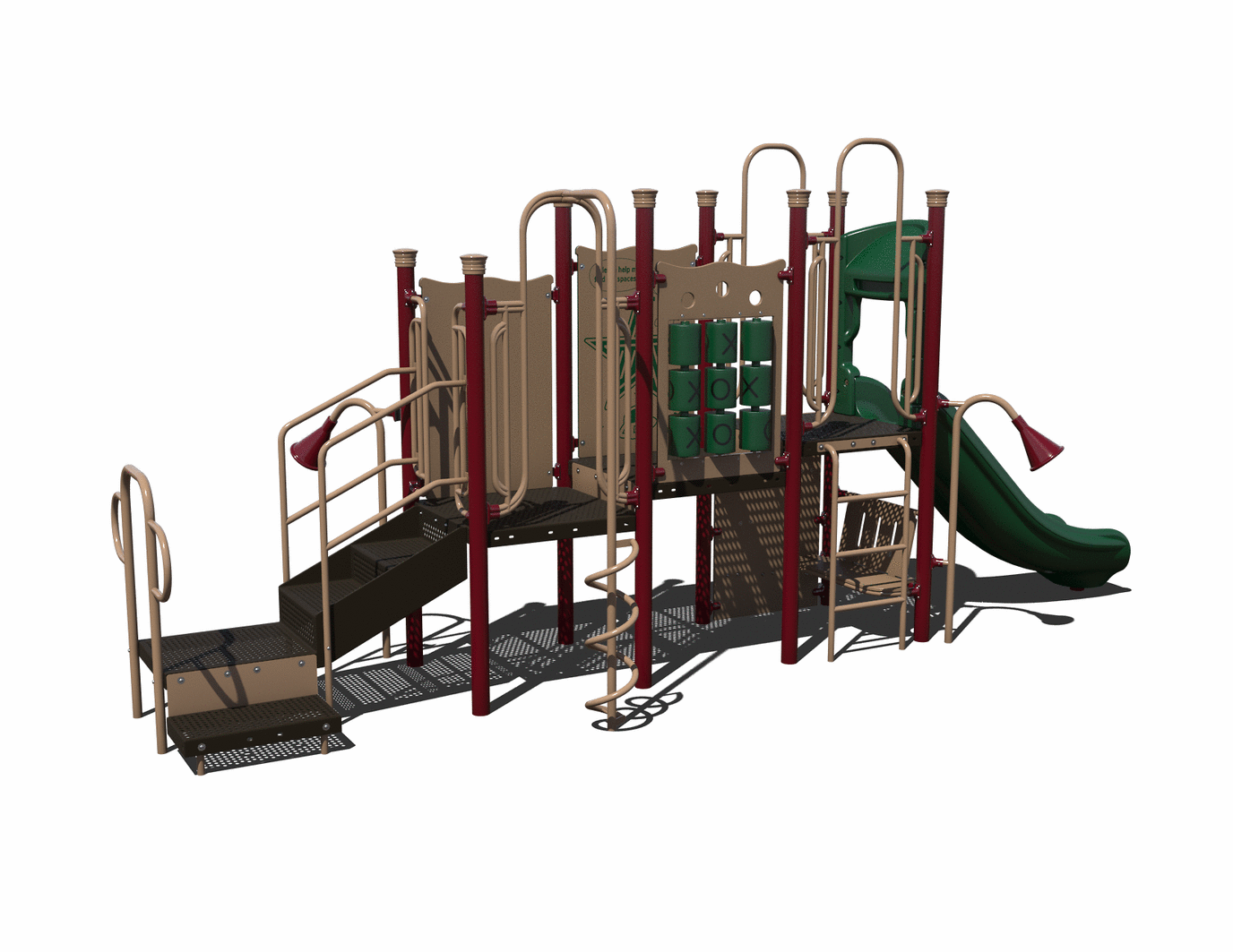 CW-0078 Commercial Modular Play Structure | Ages 2-5 | Capacity 26 (view 3)