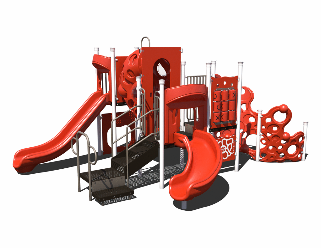 CW-0088 Commercial Modular Play Structure | Ages 5-12 | Capacity 28