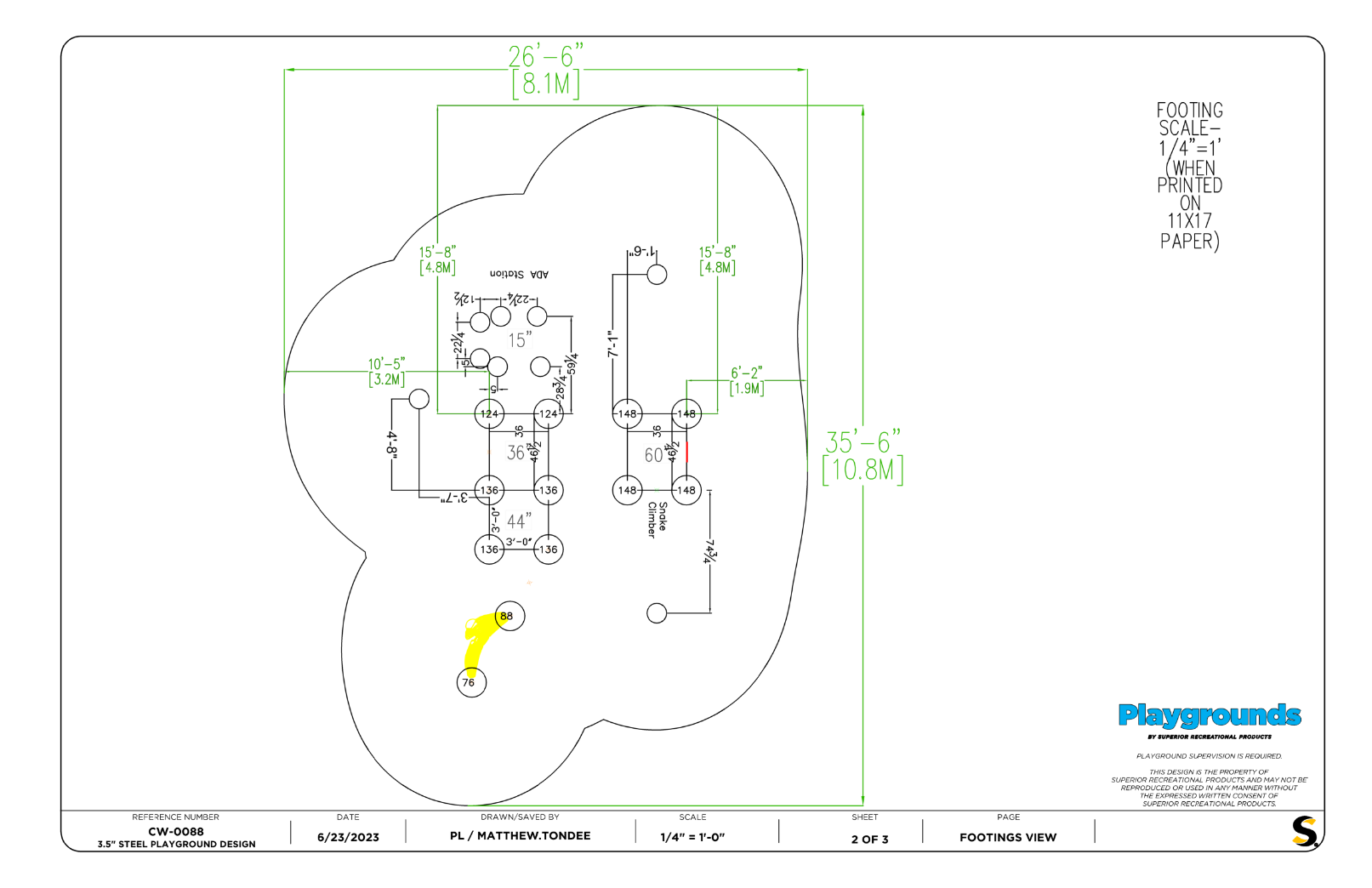 CW-0088 Commercial Modular Play Structure | Ages 5-12 | Capacity 28 (view 2)
