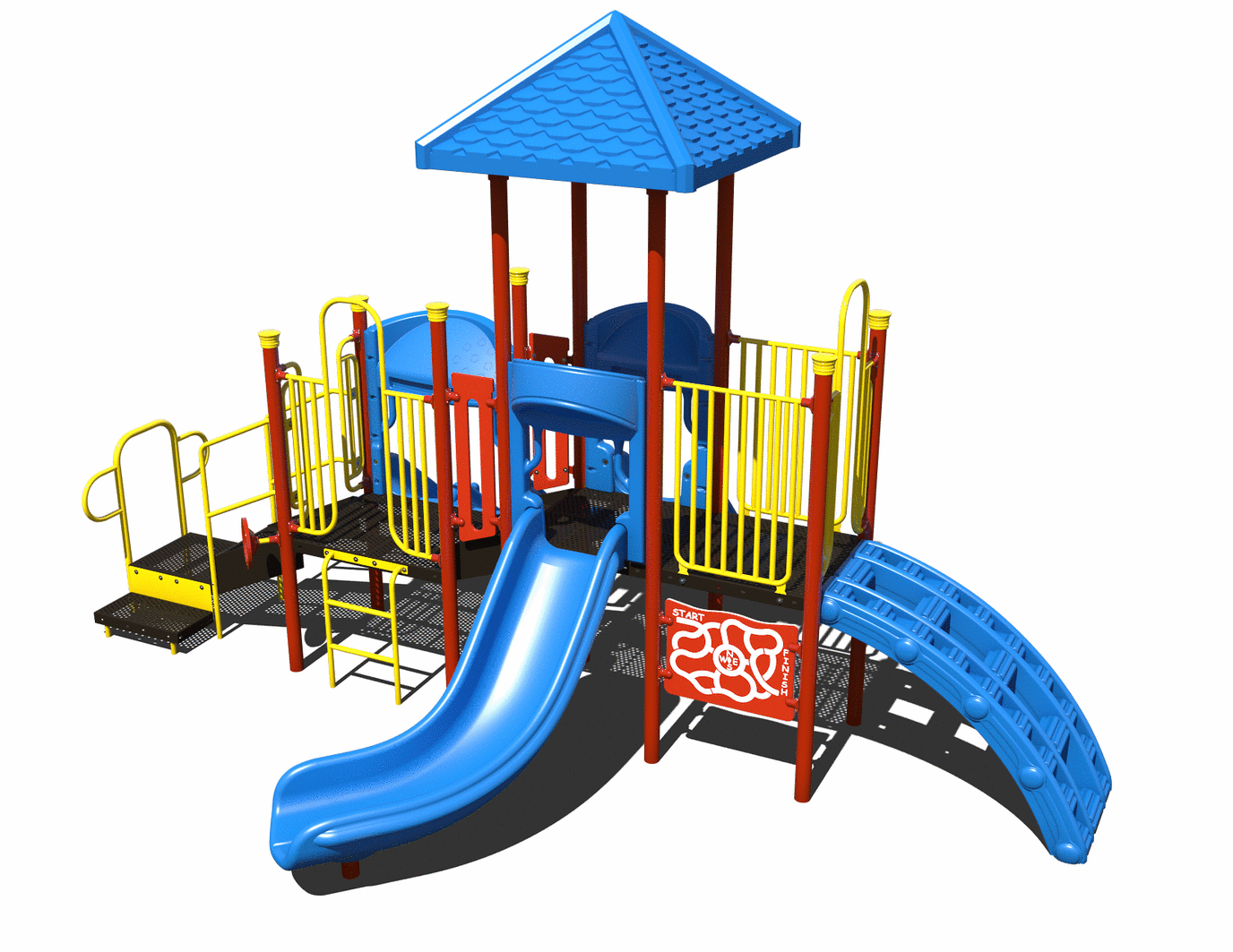 CW-0090 Commercial Modular Play Structure | Ages 2-5 | Capacity 26 (view 3)