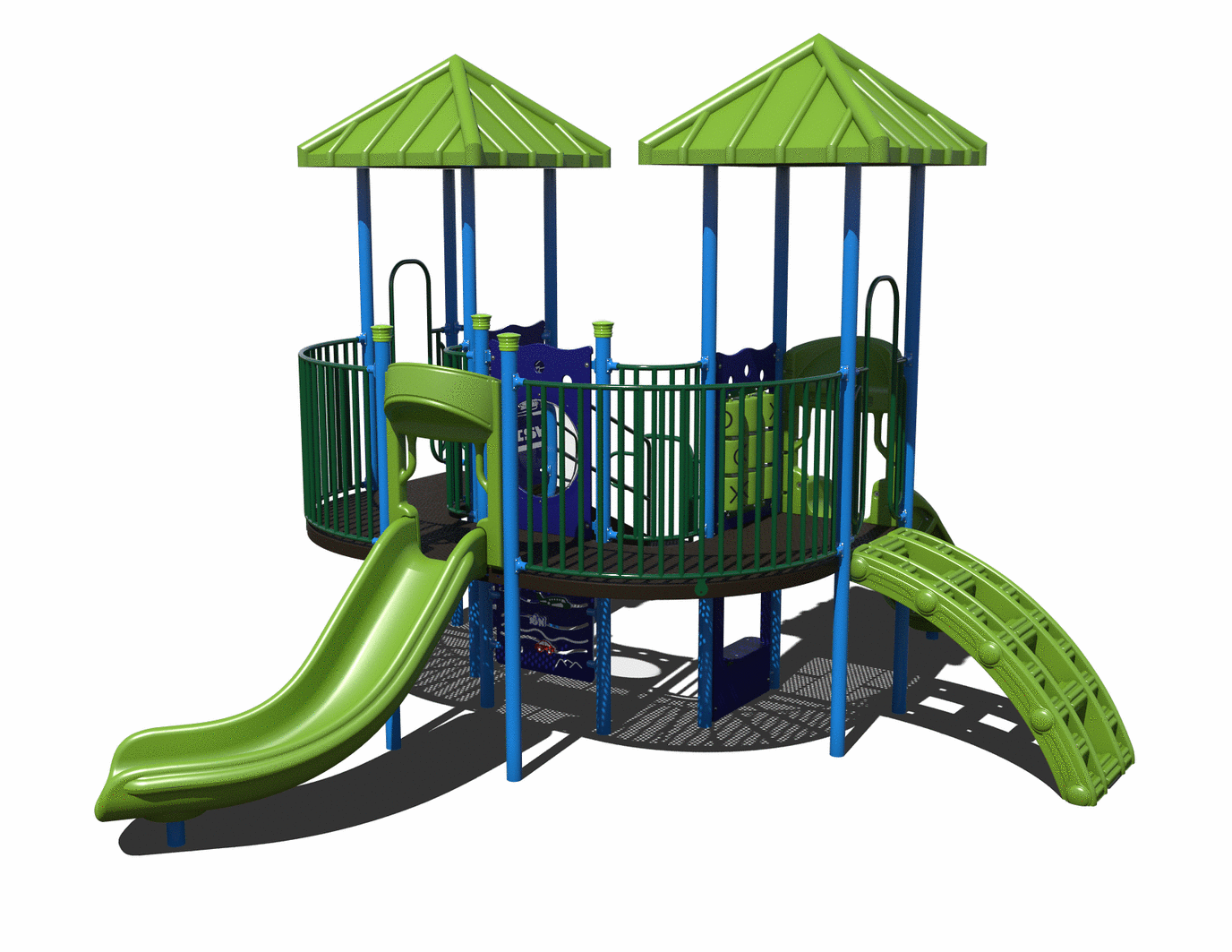 CW-0094 Commercial Modular Play Structure | Ages 2-5 | Capacity 25-30 (view 3)