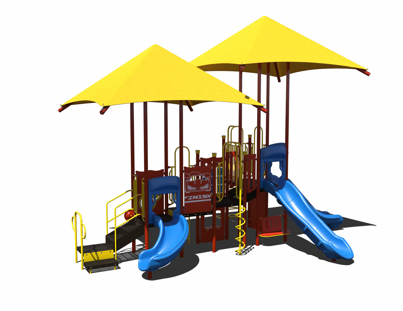 CW-0096 Commercial Modular Play Structure | Ages 2-12 | Capacity 30-35