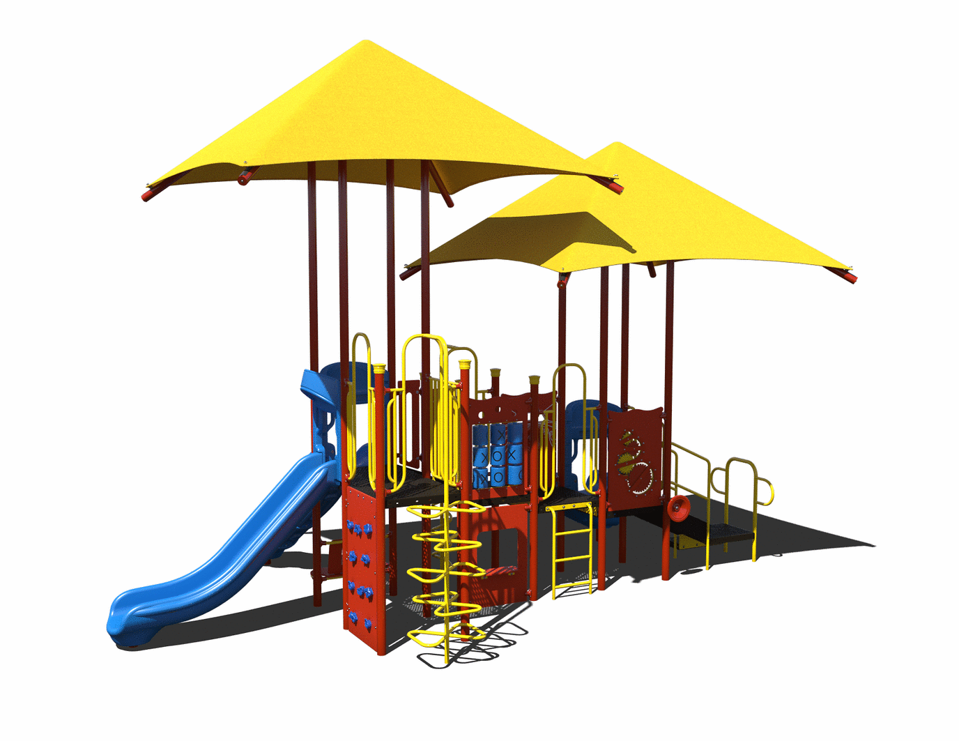 CW-0096 Commercial Modular Play Structure | Ages 2-12 | Capacity 30-35 (view 2)