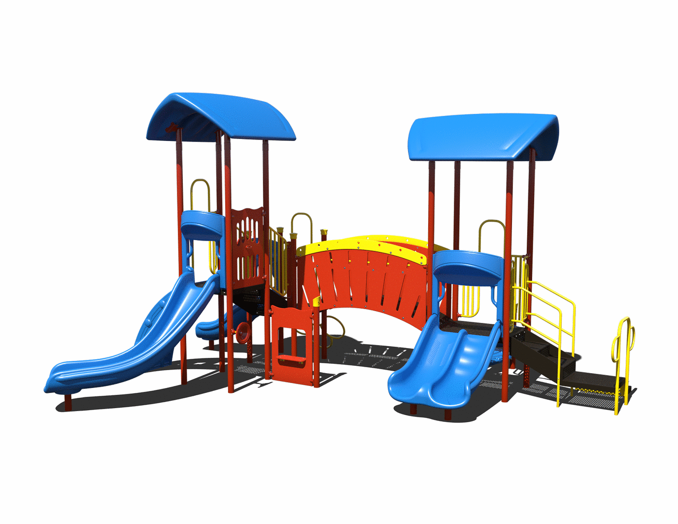 CW-0097-1 Commercial Modular Play Structure | Ages 2-12 | Capacity 30