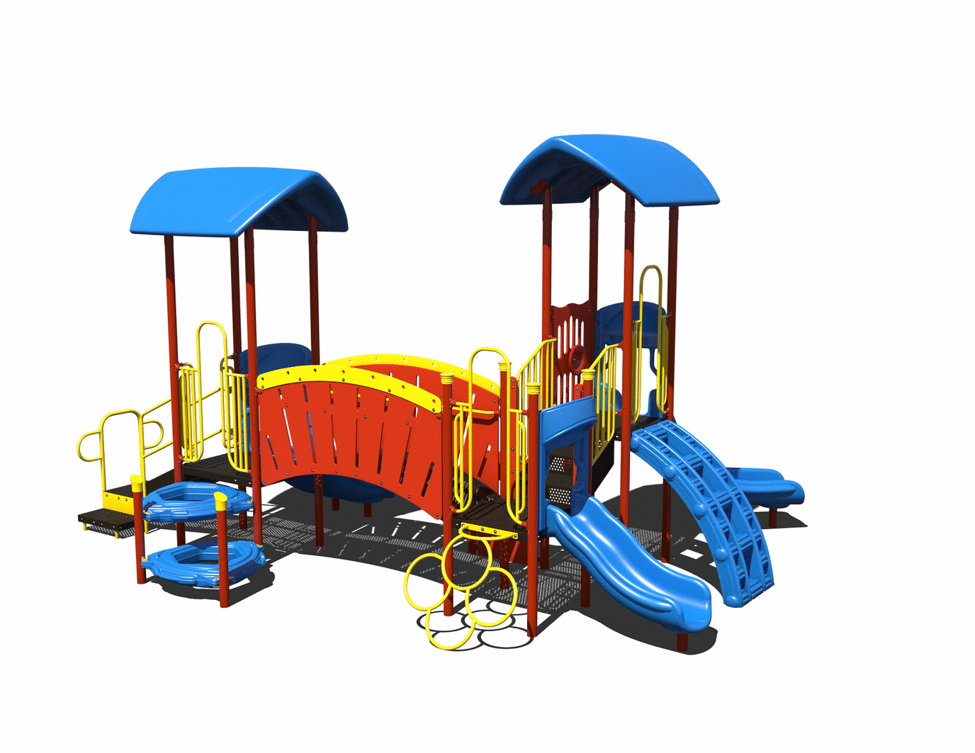 CW-0097-1 Commercial Modular Play Structure | Ages 2-12 | Capacity 30 (view 2)