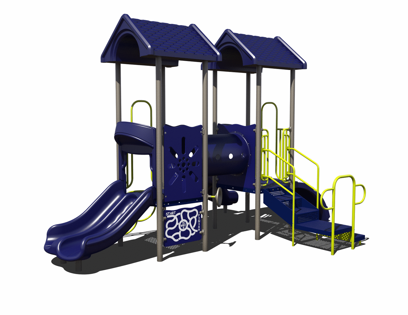 CW-0099 Commercial Modular Play Structure | Ages 2-5 | Capacity 20-25 (view 2)
