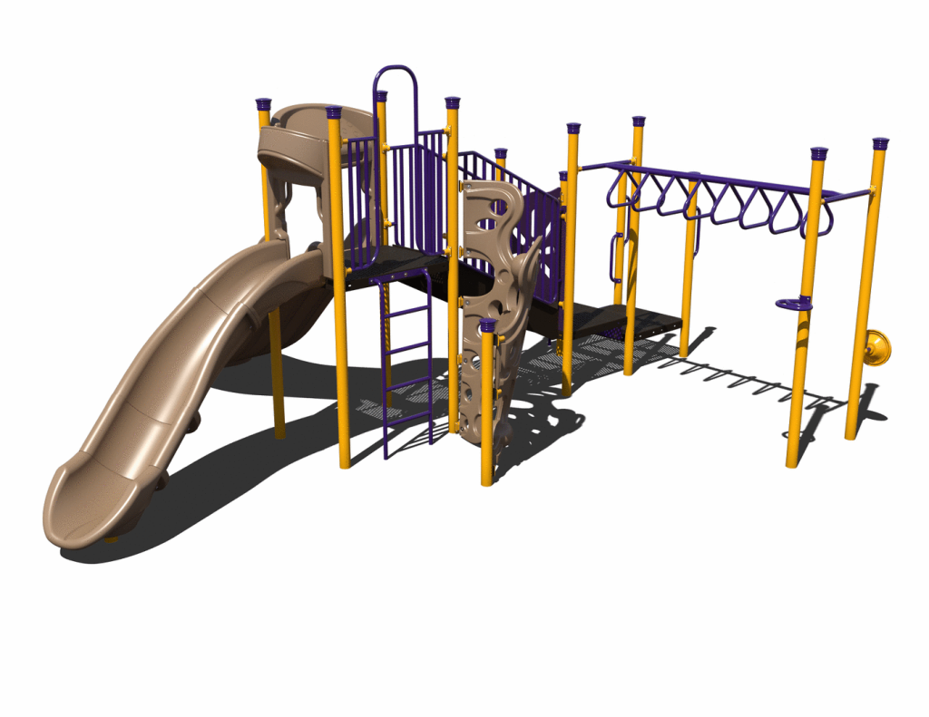 CW-0100 Commercial Modular Play Structure | Ages 5-12 | Capacity 20-25