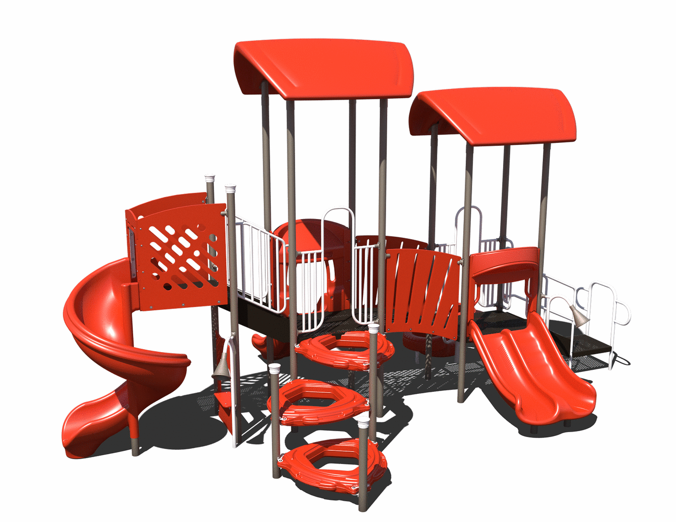 CW-0101 Commercial Modular Play Structure | Ages 2-12 | Capacity 20-25
